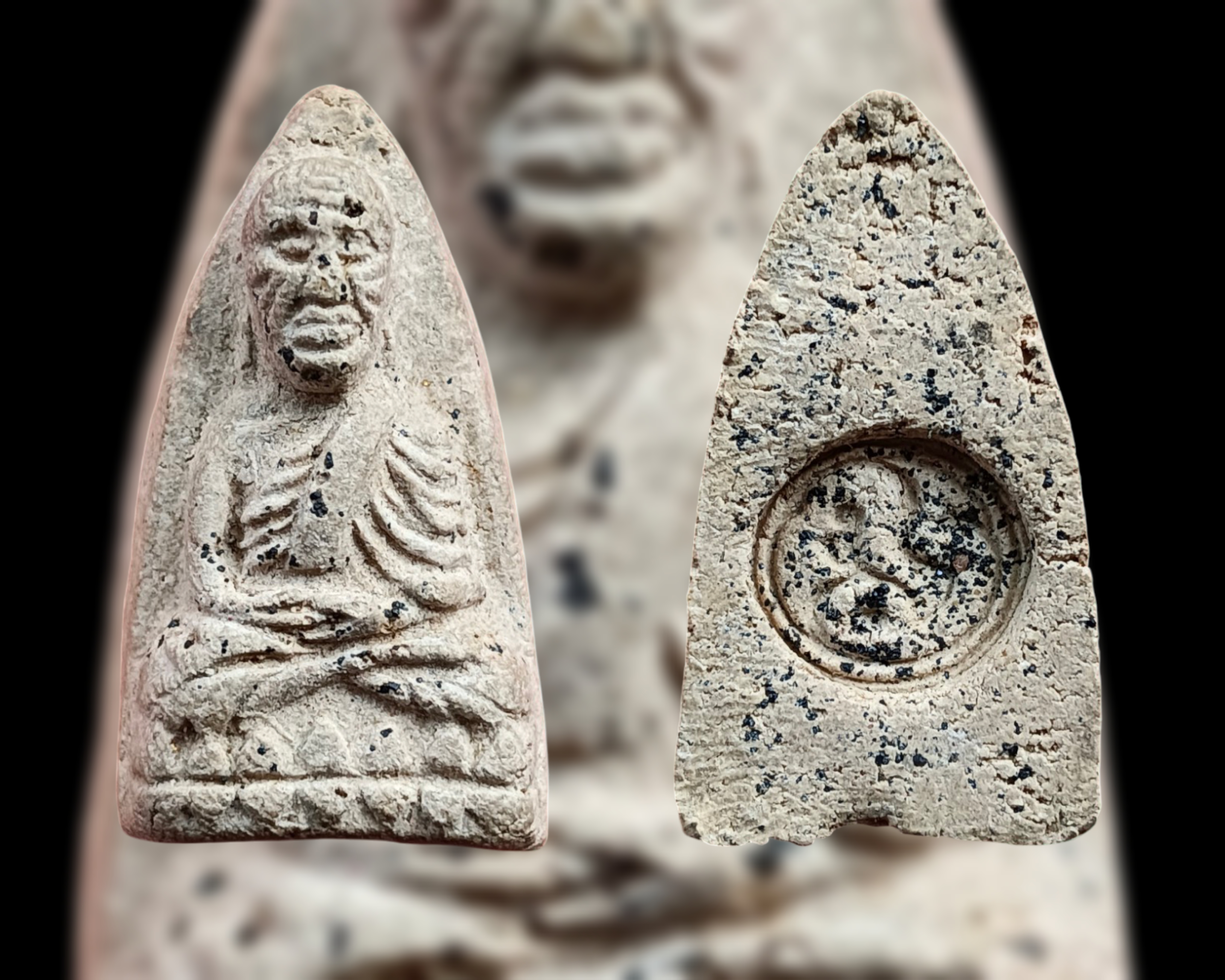 พระหลวงปู่ทวด เนื้อมหาว่านขาว วัดกุฏยาราม ปี 2525 จ. ตรัง